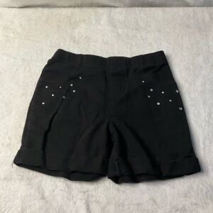 Black Shorts with Bedazzles